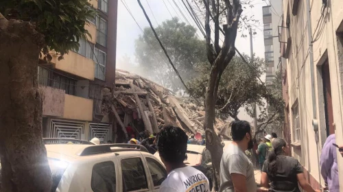 Le immagini ed i video del terremoto in Messico del 19 Settembre 2017
